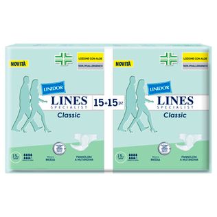 PANNOLONE A MUTANDA LINES SPECIALIST CLASSIC SUPER MM 30 PEZZI