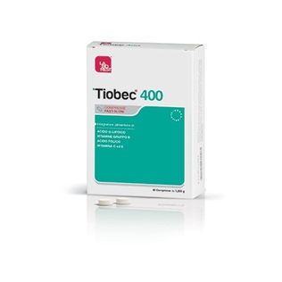 TIOBEC 400 40 COMPRESSE FAST-SLOW DA 1,28 G