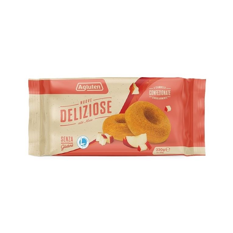 agluten nuove deliziose 4 pezzi da 55 g