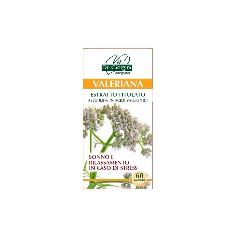 valeriana estratto titolato 60 pastiglie
