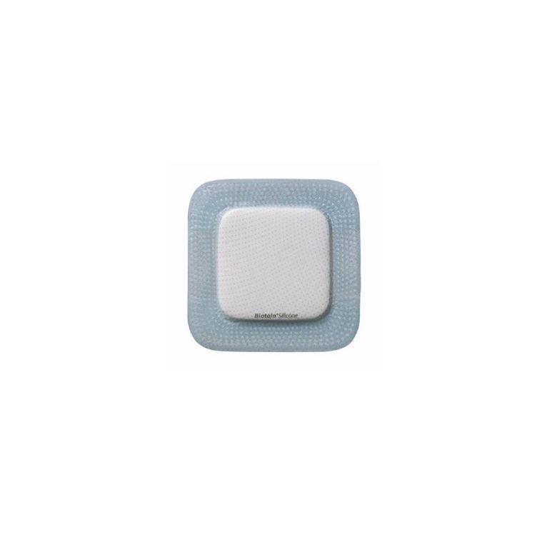 medicazione biatain in schiuma di poliuretano con bordo adesivo in silicone per sacro 15x19 cm 5 pezzi