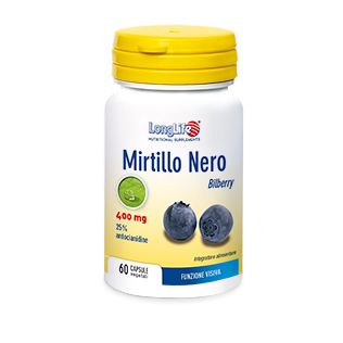 LONGLIFE MIRTILLO NERO 60 CAPSULE VEGETALI