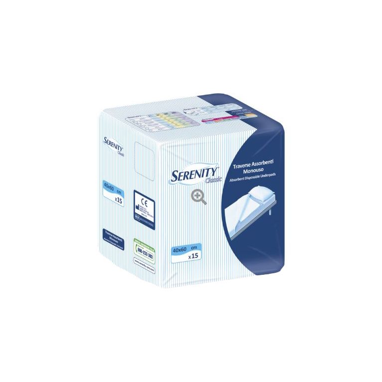 traversa serenity classic super 40x60 cm 30 pezzi