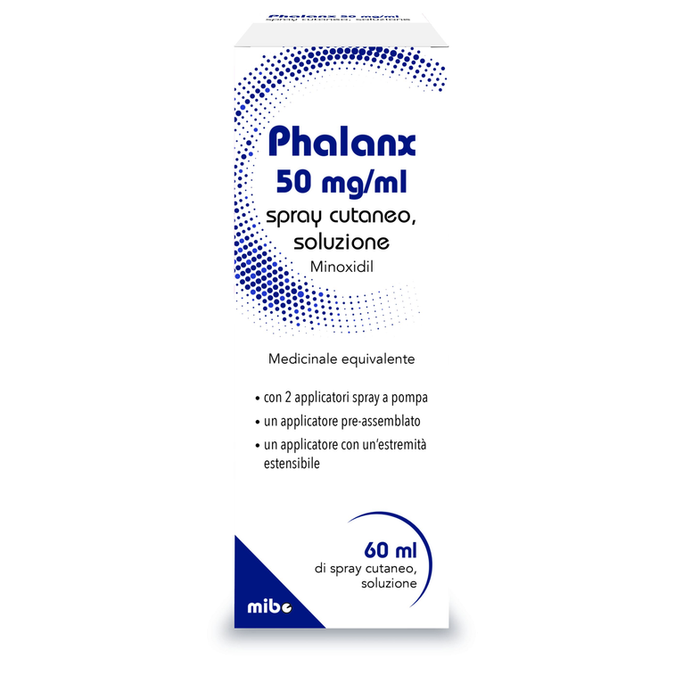 phalanx spray cutaneo soluzione 60 ml 50 mg/ml 1 flacone