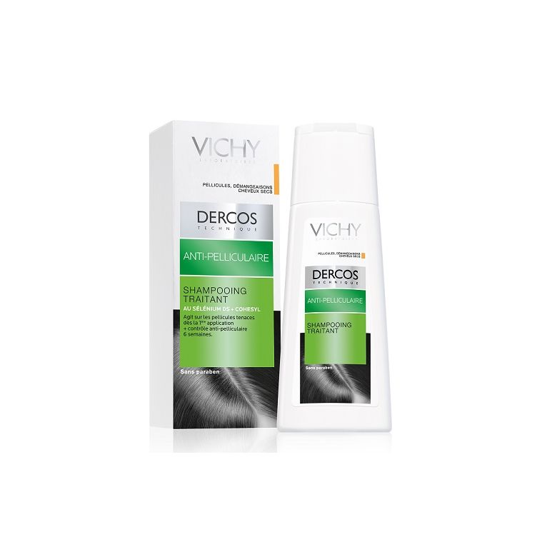 dercos shampo antiforfora secchi 200 ml