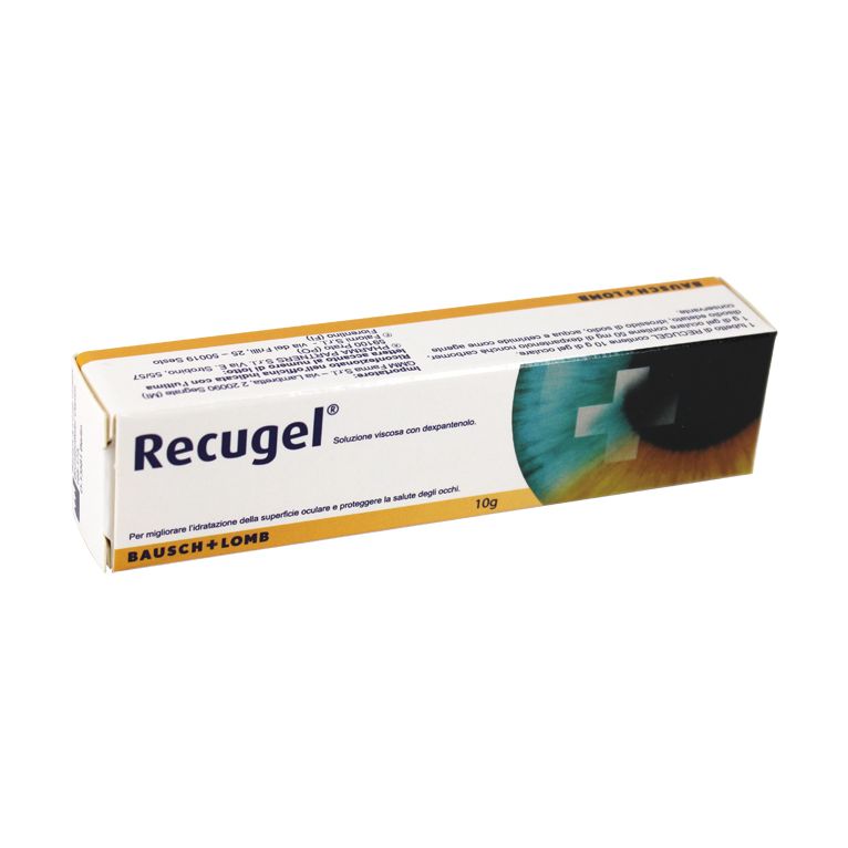 recugel gel oculare dexapantenolo tubetto 10 g