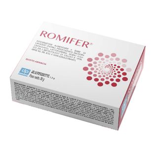 ROMIFER 30 COMPRESSE MASTICABILI 750 MG GUSTO ARANCIA SENZAGLUTINE NATURALMENTE PRIVO DI LATTOSIO CON ZUCCHERI ED EDULCORANTI