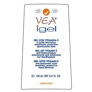 VEA IGEL GEL MANI IGIENIZZANTE VITAMINA E ACIDO IALURONICO 100 ML