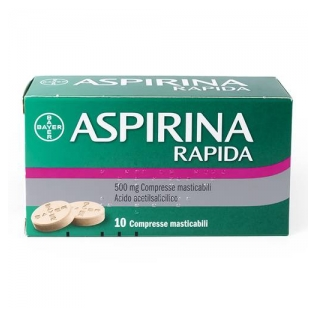 ASPIRINA RAPIDA 10 cpr mast 500 mg
