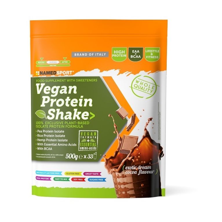 vegan protein shake exotic dream cocoa 500 g