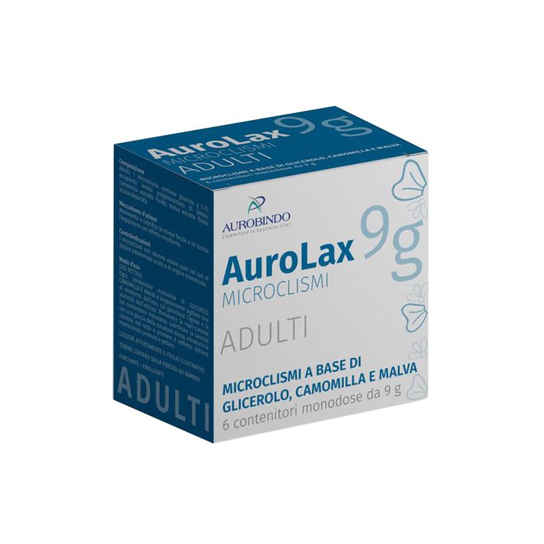 microclismi per adulti aurolax 6 contenitori 9 g