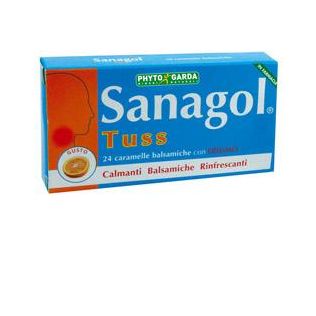 SANAGOL TUSSIS ARANCIA 24 CARAMELLE