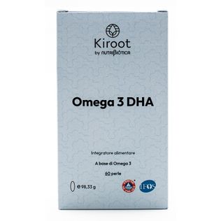 KIROOT BY NUTRIBIOTICA OMEGA 3 DHA 60 PERLE SENZA GLUTINE SENZA LATTOSIO