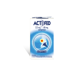 ACTIFED 12 cpr 2,5 mg + 60 mg