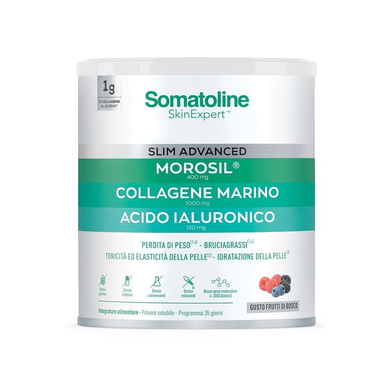 somatoline slim advanced 275 g senza glutine senza lattosio