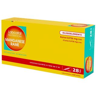 LABCATAL NUTRITION MANGANESE/RAME 28 FIALE 2 ML