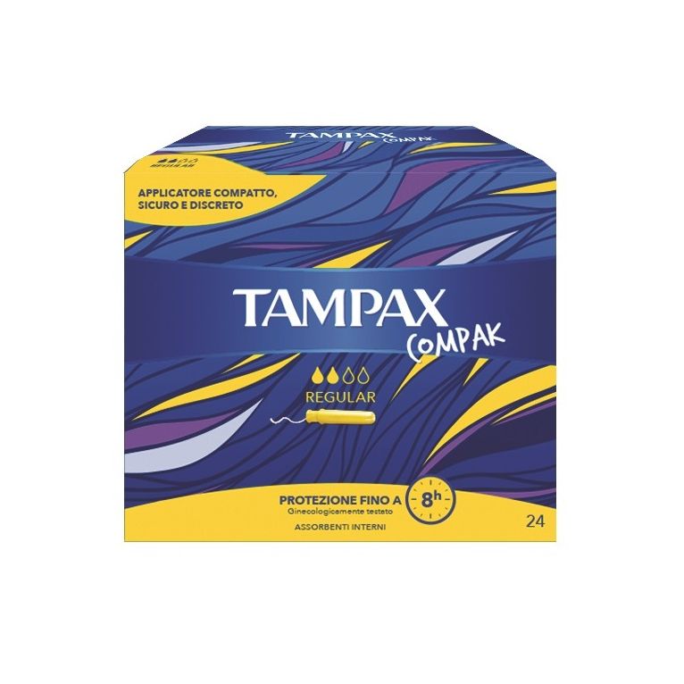 tampax compax regular 24 pezzi