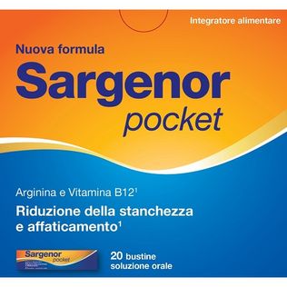 SARGENOR POCKET 20 BUSTINE DA 5 ML