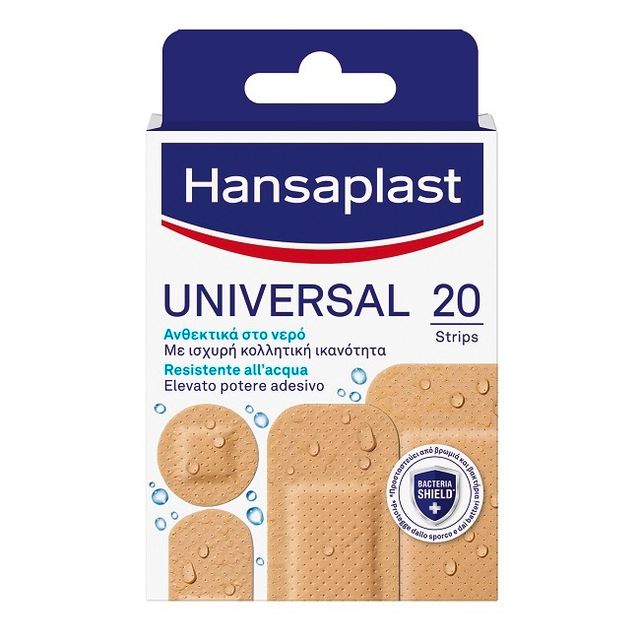 cerotto-hansaplast-universal-resistente-allacqua-4-forme-assortite-20-pezzi
