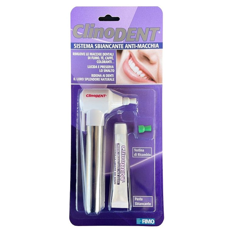 clinodent sistema sbiancante antimacchia