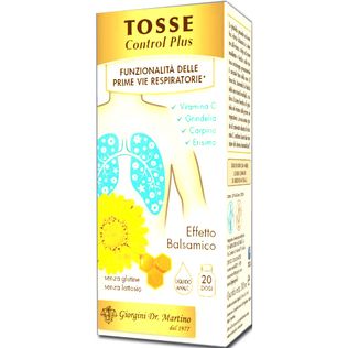 TOSSE CONTROL PLUS 200 ML LIQUIDO ANALCOLICO