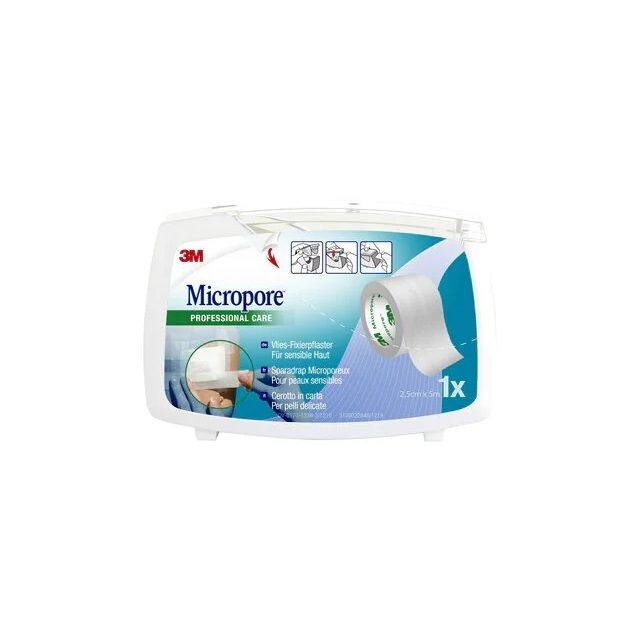 cerotto-in-carta-micropore-surgical-tape-m5x25mm-dispenser