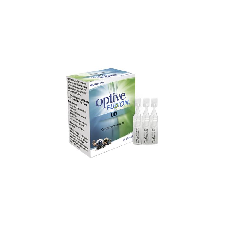 optive fusion ud soluzione oftalmica sterile 30 flaconcini monodose 0,4 ml