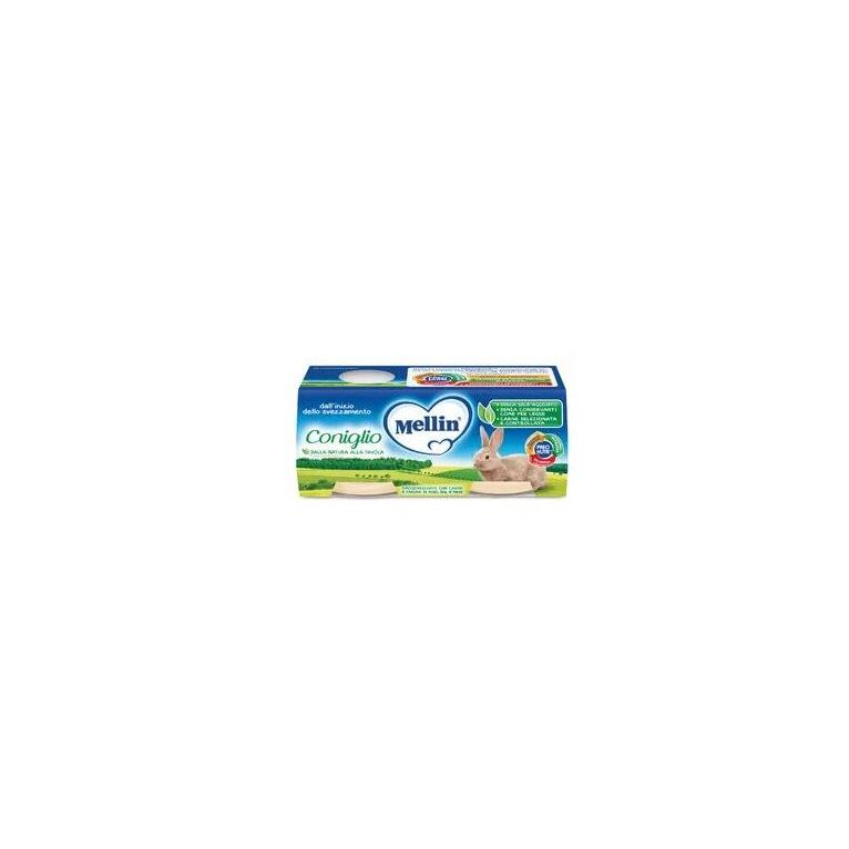 mellin omogeneizzato coniglio 2 x 80 g