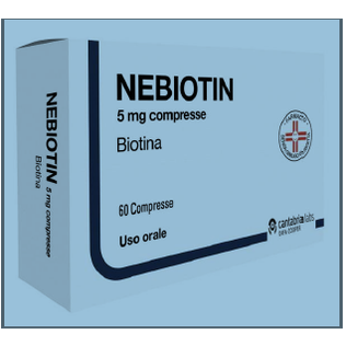 NEBIOTIN 60 cpr 5 mg