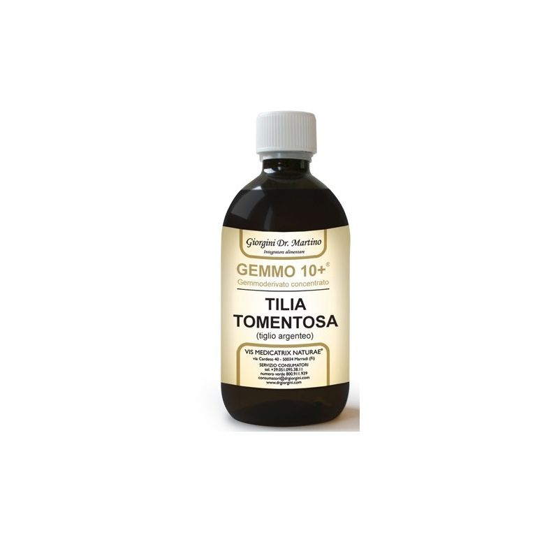 gemmo 10+ tiglio argenteo liquido analcolico 500 ml