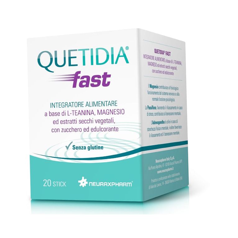 quetidia fast 20 stick