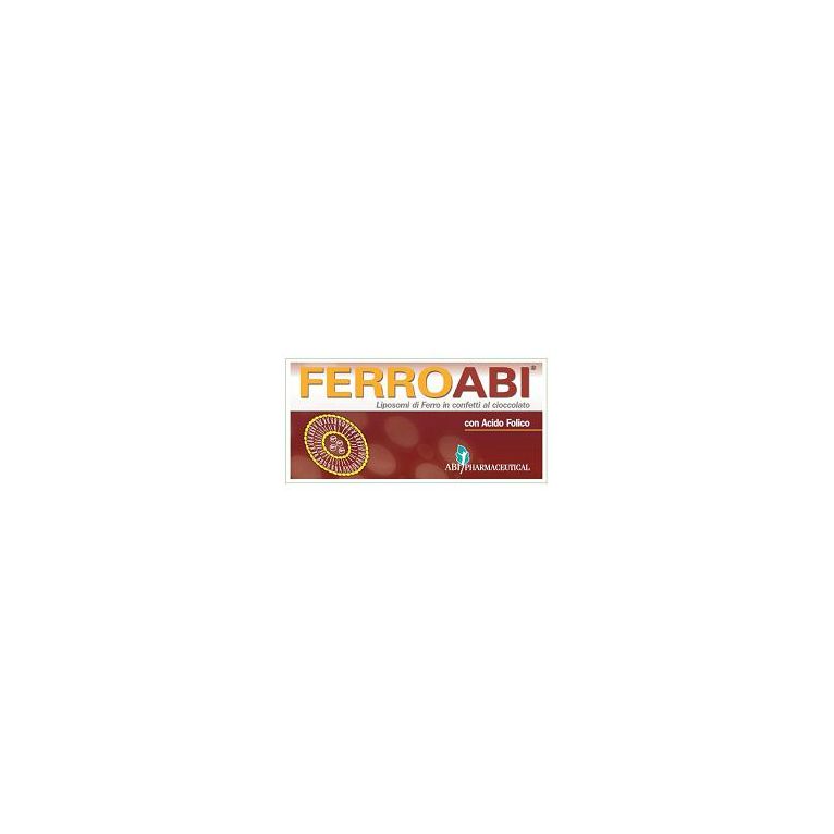 ferroabi 20 confetti orosolubili al cioccolato blister 30 g