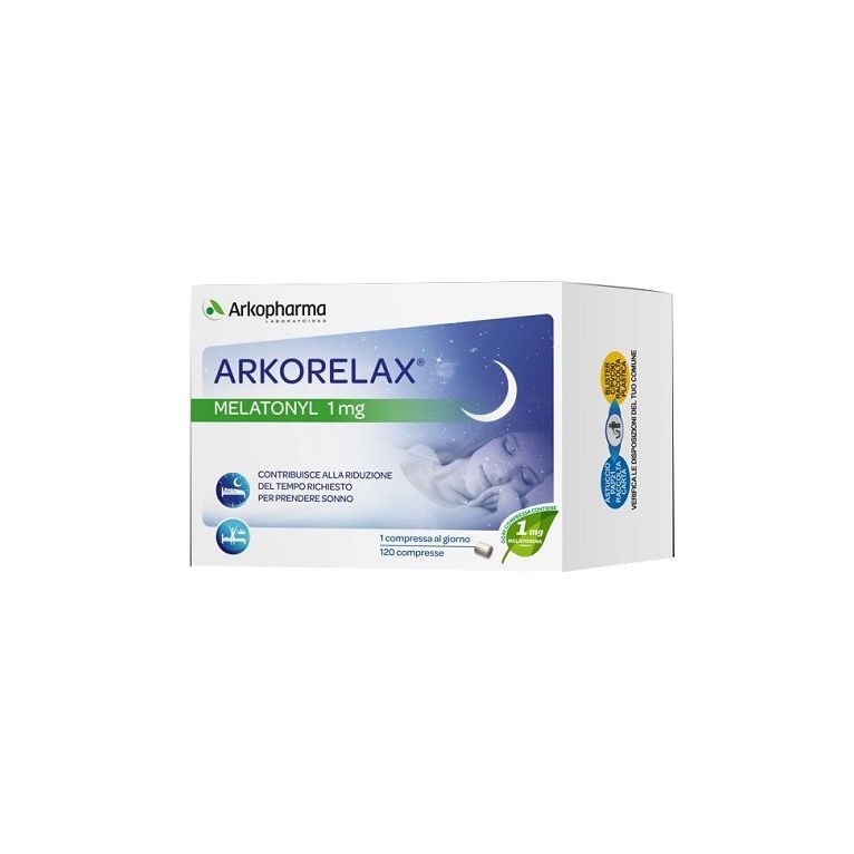 arkorelax melatonyl 120 compresse