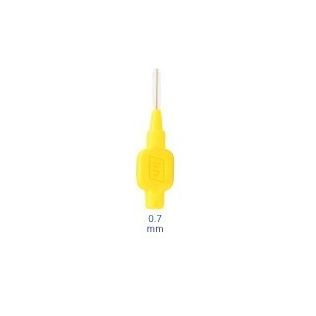 TEPE SCOVOLINO GIALLO 0,7 MM 6 PEZZI