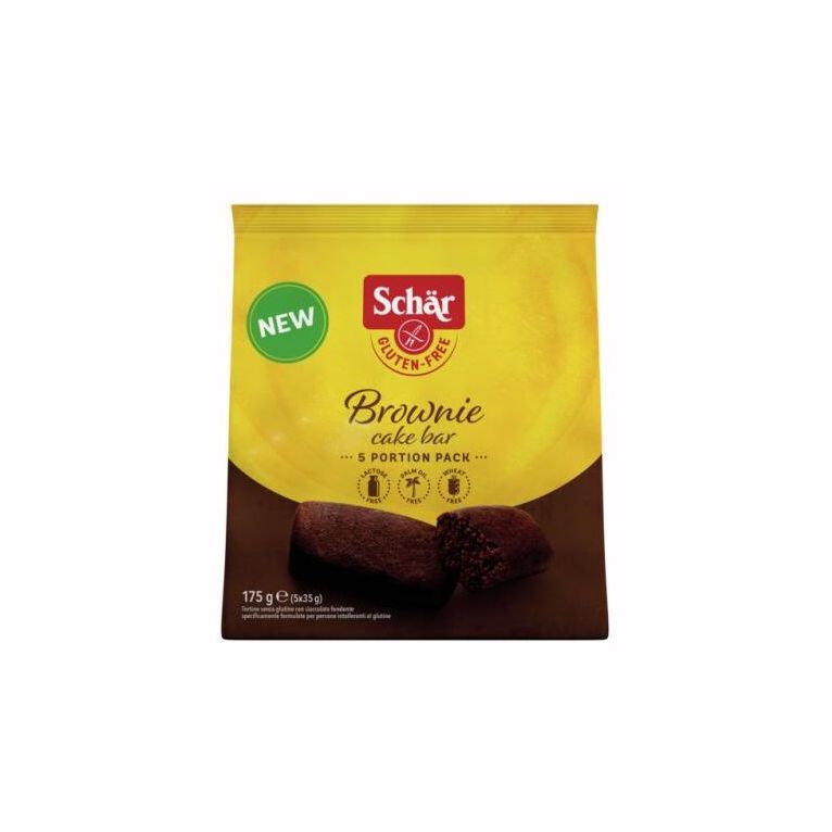 schar brownie cake bar 175 g