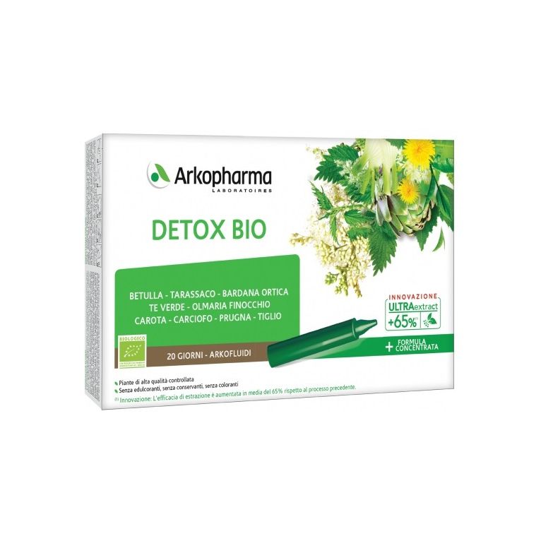 arkofluidi detox bio 20 fiale