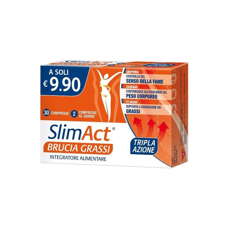 slim act brucia grassi 30 compresse