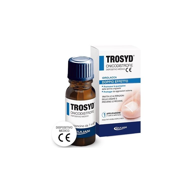 idrolacca trosyd trattamento onicodistrofie 7 ml