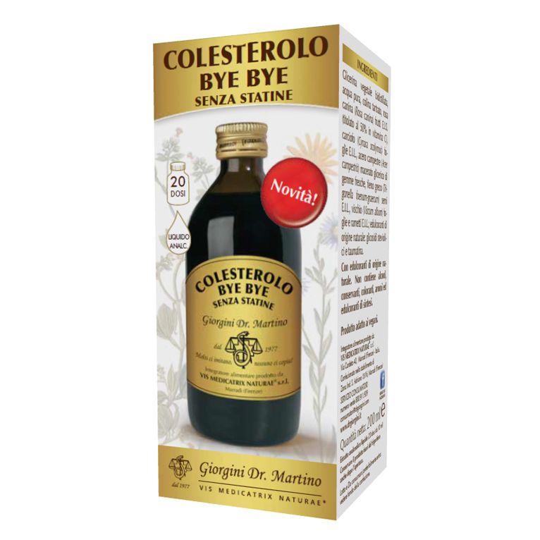 colesterolo bye bye senza statine 200 ml