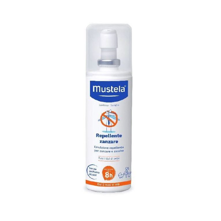 mustela repellente zanzare spray 100 ml