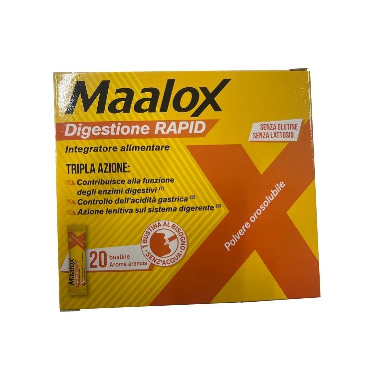maalox digestione rapid 20 bustine da 2 g