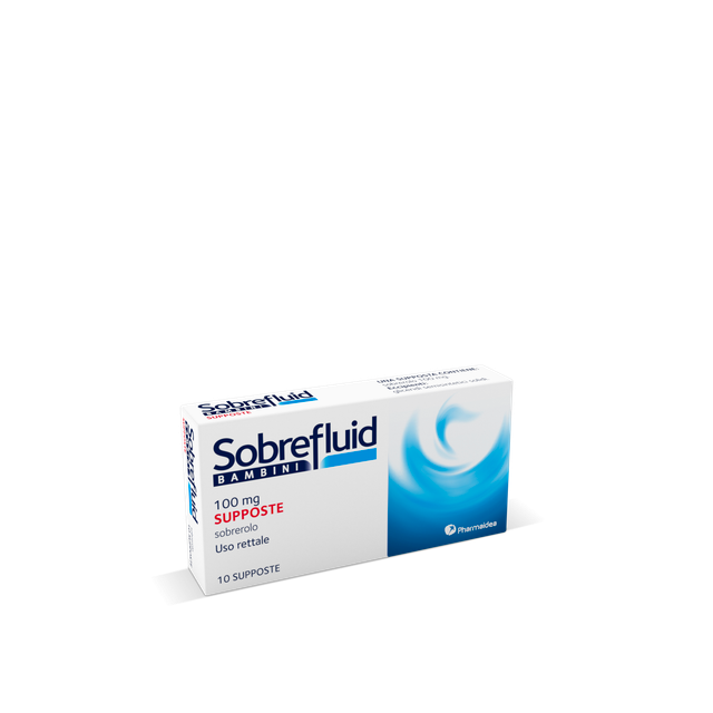 sobrefluid-bambini-10-supp-100-mg