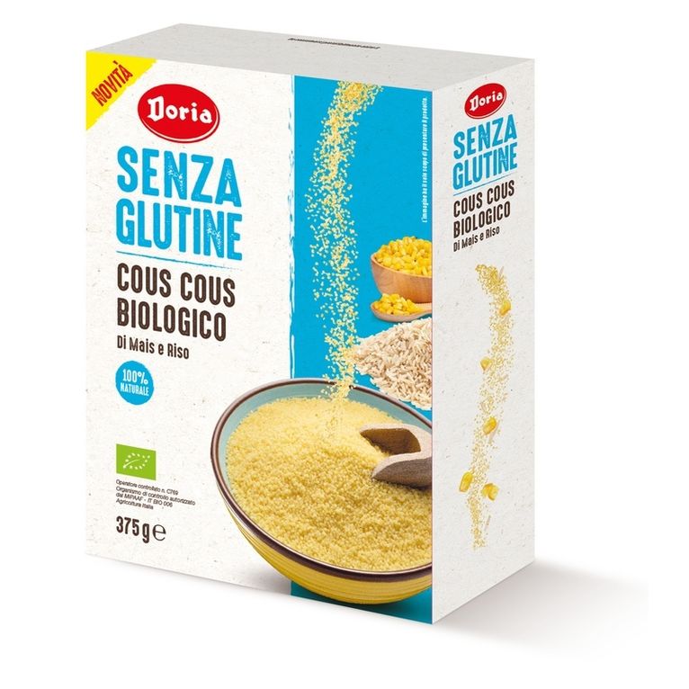 doria cous cous biologico mais-riso 375 g