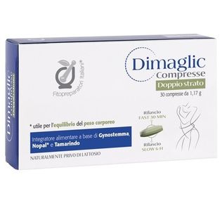 FITOPREPARATORI ITALIANI DIMAGLIC 30 COMPRESSE DOPPIO STRATO