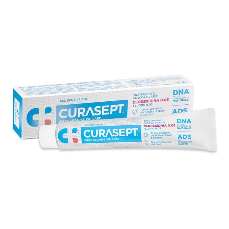 curasept dentifricio 0,05 75 ml ads+dna