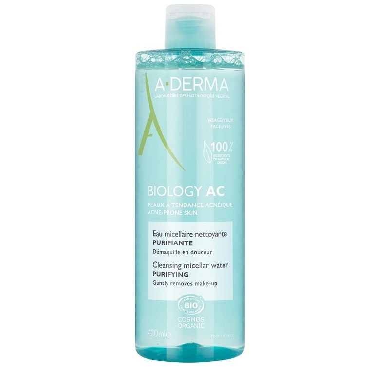 aderma biology ac acqua micellare detergente purificante 400ml