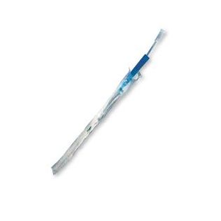 CATETERE AUTOLUBRIFICANTE PEDIATRICO IN PVC LIQUICK BASE A 1VIA 2 FORI SMUSSATI DIAMETRO CH8 LUNGHEZZA 30 CM PUNTA ERGOTHAN CON SOLUZIONE FISIOLOGICA 60 PEZZI