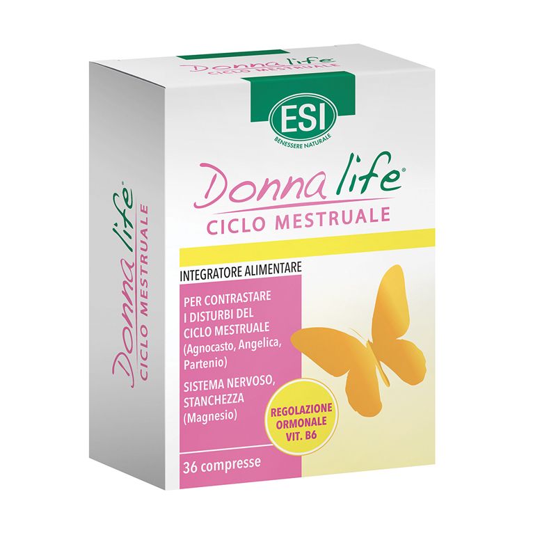 esi donna life ciclo mestruale 36 compresse