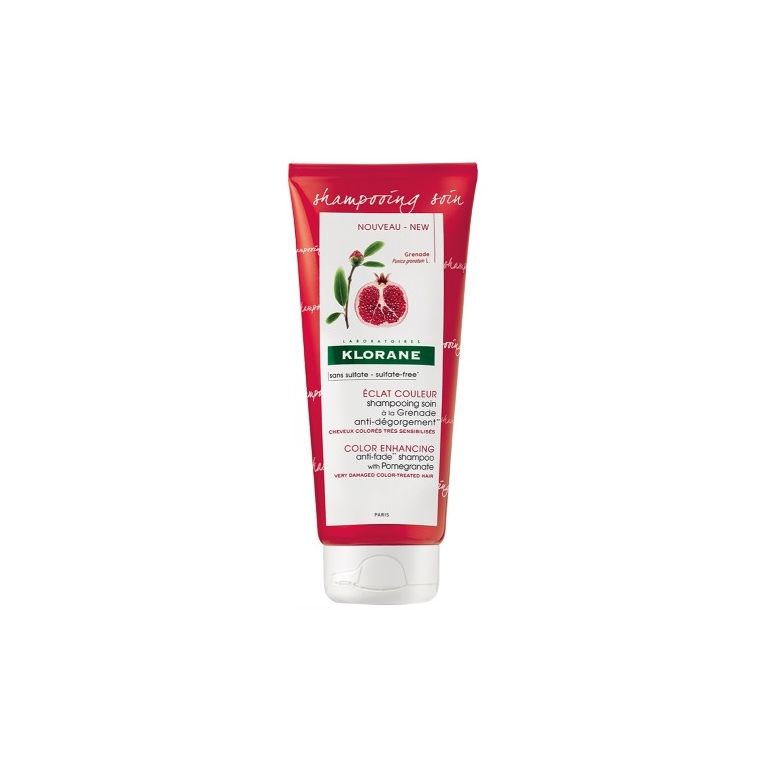 klorane shampoo trattante anti-sbiadimento senza solfati almelograno 200 ml
