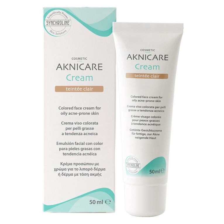 aknicare cream teintee clair 50 ml